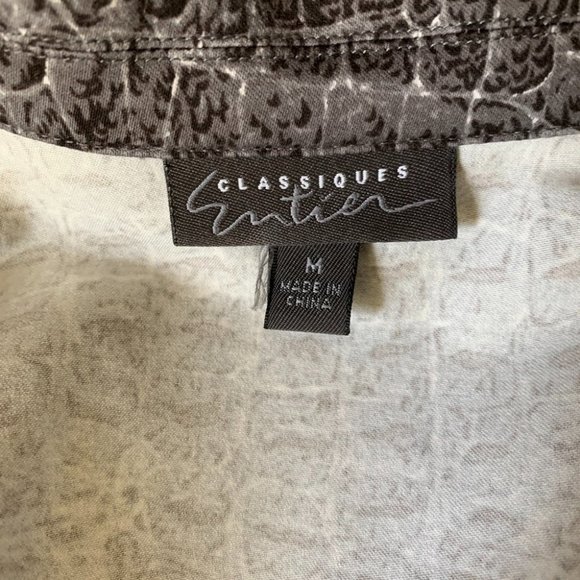 Nordstrom Classiques Entier Animal Print Jkt. M - Picture 6 of 8